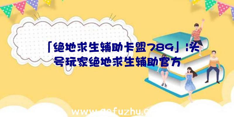 「绝地求生辅助卡盟789」|头号玩家绝地求生辅助官方